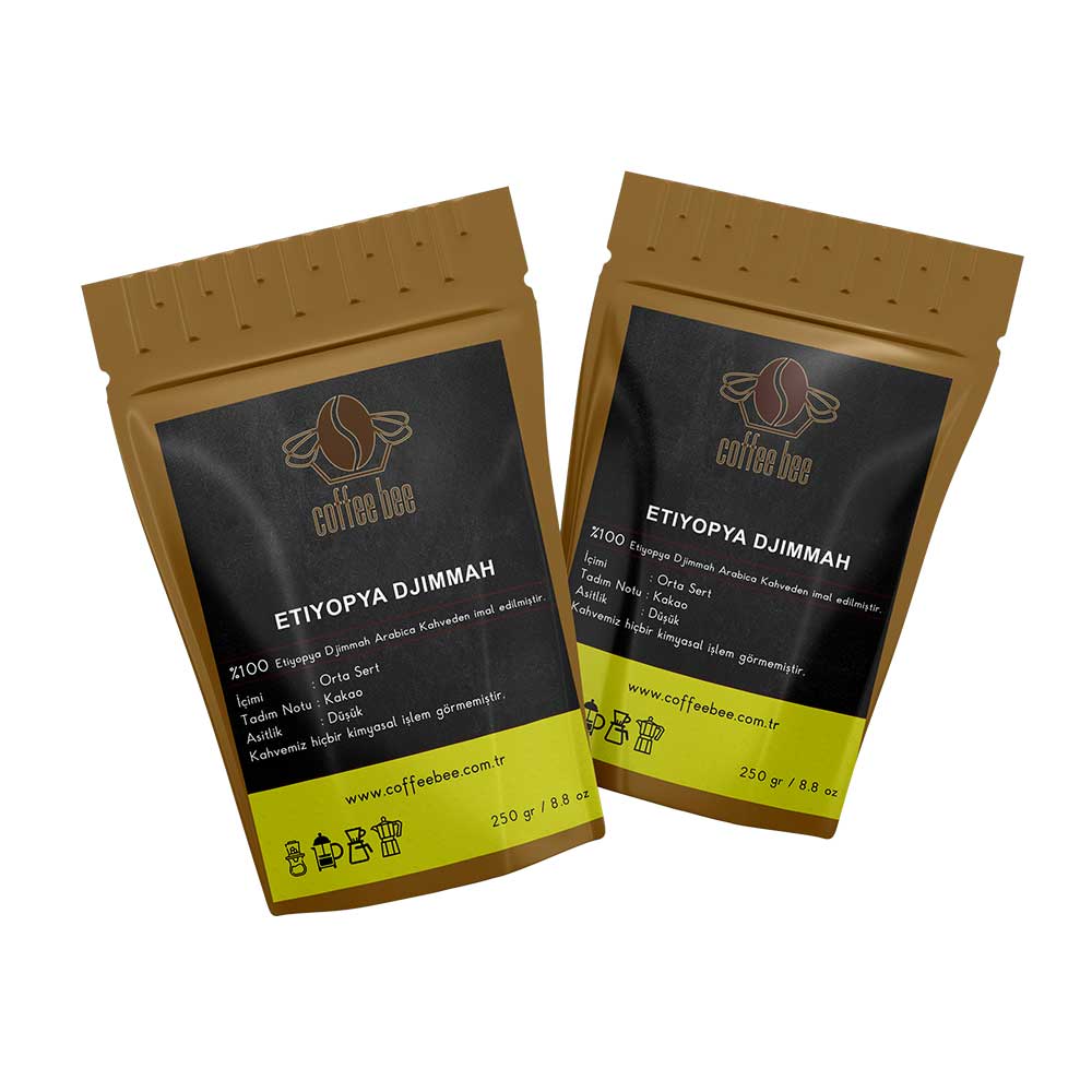 Etiyopya Djimmah Yöresel Kahve